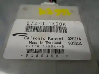 Second-hand car spare part electronic module for nissan note (e11e) 1.5 dci turbodiesel cat oem iam references 274701kg0a  