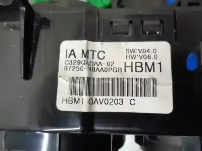 Автозапчасти б/у отопление / кондиционирование воздуха за hyundai i10 1.0 cat ссылки oem iam 97250b9aa0pgb  c329qadaa02