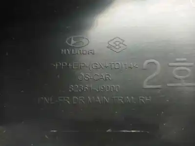 Автозапчасти б/у обивка передней правой двери за hyundai kona 1.0 tgdi cat ссылки oem iam 82361j9000  82320j9000