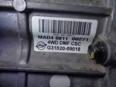 Автозапчастина б/у коробка передач для ssangyong actyon 2.0 td cat посилання на oem iam mad4081100271 3102009018 g3102009018