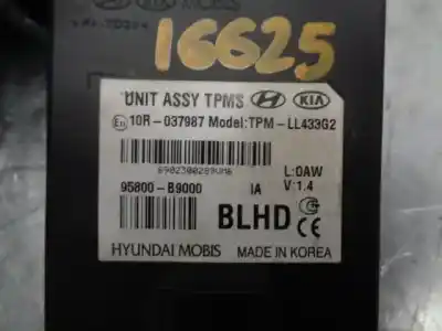 Автозапчасти б/у блок управления иммобилизатором за hyundai i10 1.0 cat ссылки oem iam 95800b9000  10r037987