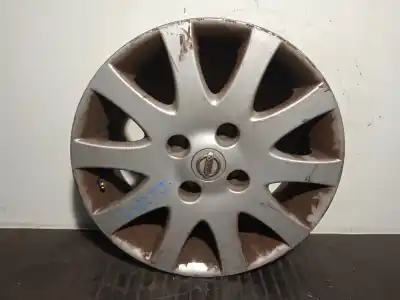 Second-hand car spare part rim for nissan almera (n16/e) 2.2 dci diesel cat oem iam references r16x6jj/45 aluminio 10p 16x6jj/45