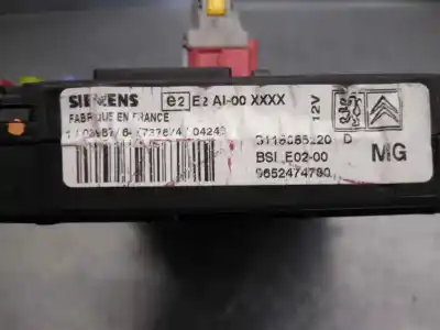Second-hand car spare part glow plug for peugeot 206 berlina 1.4 hdi oem iam references 9652474780  s118085220
