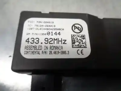 Автозапчастина б/у електронний модуль для opel zafira tourer c (p12) 2.0 cdti (75) посилання на oem iam 13500144  