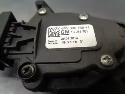 Автозапчасти б/у педальный потенциометр за opel zafira tourer c (p12) 2.0 cdti (75) ссылки oem iam 13253781  6pv00976511