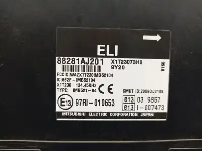 Автозапчастина б/у електронний модуль для subaru legacy berl. b13 (bl) 2.0 d classic посилання на oem iam 88281aj201  97ri010653