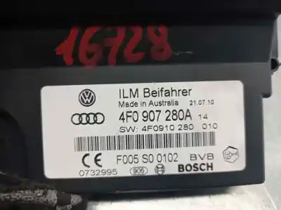 Second-hand car spare part electronic module for audi a6 berlina (4f2) 2.7 tdi oem iam references 4f0907280a f005s00102 bosch 
