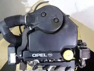Second-hand car spare part complete engine for opel astra g berlina 1.6 oem iam references x16szr 601690 02kg0530