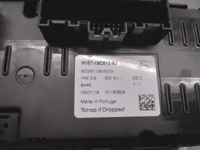 Автозапчастина б/у клімат-контроль для ford fiesta vii (hj, hf) 1.0 ecoboost mhev посилання на oem iam h1bt18c612aj  