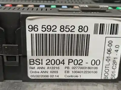 Pièce détachée automobile d'occasion boîtes à fusibles pour citroen c8 2.2 hdi 16v premier ii références oem iam 9659285280  