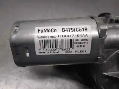 Автозапчастина б/у двигатель заднього склоочисника для ford fiesta vii (hj, hf) 1.0 ecoboost mhev посилання на oem iam h1bb17404aa  w000077862