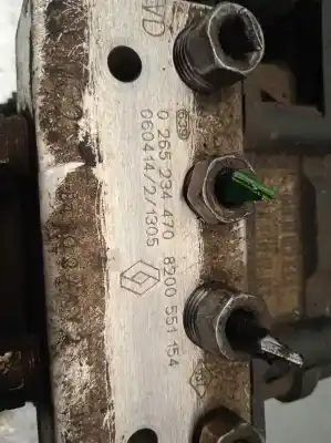 Pezzo di ricambio per auto di seconda mano abs per renault scénic ii (jm0/1_) 1.6 16v (jm1r) riferimenti oem iam 8200551154  0265234470