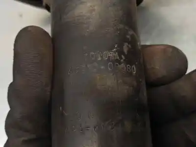 Автозапчастина б/у передній правий амортизатор для toyota yaris (ncp1/nlp1/scp1) 1.3 expo посилання на oem iam 485100d080  