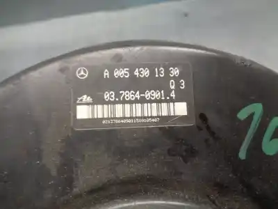 Second-hand car spare part brake servo for mercedes clase c (w202) familiar 2.5 20v turbodiesel cat 150 cv / 110 kw oem iam references a0054301330  03786409014