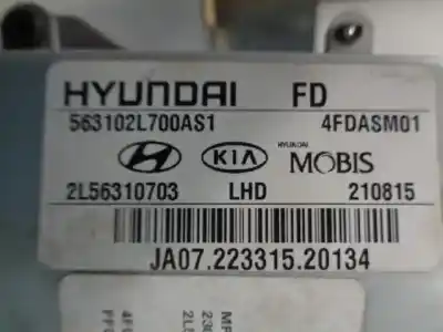 İkinci el araba yedek parçası direksiyon kolonu için hyundai i30 (fd) 1.6 crdi oem iam referansları 563102l700  2l56398003