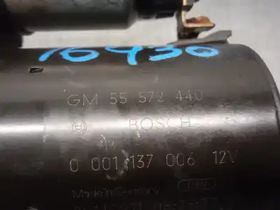 Автозапчасти б/у двигатель запускается за opel corsa d (s07) 1.4 (l08 l68) ссылки oem iam 55572440  0001137006