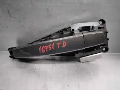 Peça sobressalente para automóvel em segunda mão puxador exterior traseiro direito por opel insignia a sedán (g09) 2.0 cdti (69) referências oem iam 138616