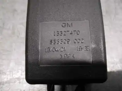Peça sobressalente para automóvel em segunda mão chicote / encaixe cinto segurança por opel insignia a sedán (g09) 2.0 cdti (69) referências oem iam 13327470  