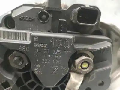 Second-hand car spare part alternator for opel corsa d (s07) 1.4 (l08 l68) oem iam references 13222930  0124325171