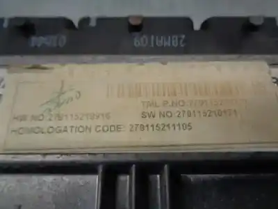 Second-hand car spare part ecu engine control for tata indica * oem iam references 279115211105  279115219916