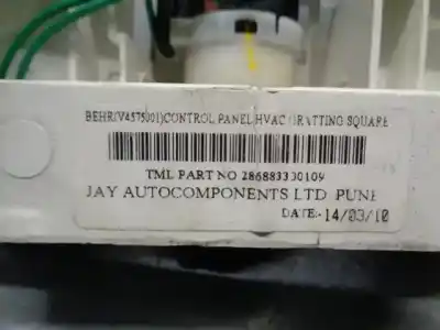 Peça sobressalente para automóvel em segunda mão comando de sofagem (chauffage / ar condicionado)  por tata indica * referências oem iam 286883300109  