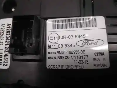 Second-hand car spare part multifunction display for ford focus iii 1.6 tdci oem iam references bm5t18b955be  