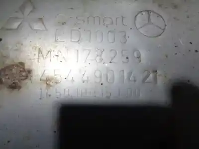 Автозапчастина б/у задня випускна труба для smart forfour 1.5 cdi cat посилання на oem iam a4544901021  4544901421