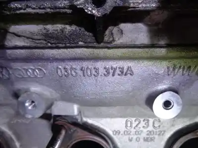 Gebrauchtes Autoersatzteil kompletter motor zum seat leon (1p1) 2.0 tdi oem-iam-referenzen bmn 03g100032c 047701
