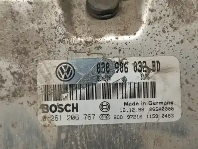 Pièce détachée automobile d'occasion calculateur moteur ecu pour volkswagen polo berlina (6n2) 1.4 références oem iam 030906032bd  0261206767