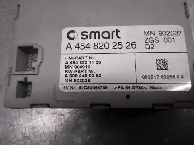Автозапчасти б/у электронный модуль за smart forfour 1.5 cdi cat ссылки oem iam a4548202526  