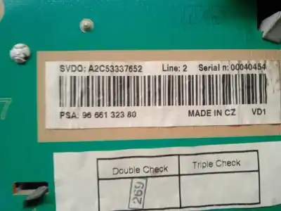 Second-hand car spare part dashboard for peugeot 207/207+ (wa_, wc_) 1.4 16v oem iam references 9666132380  a2c53337652