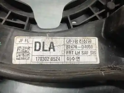 Second-hand car spare part driver left window regulator for kia optima (jf) 1.7 crdi oem iam references 82470d400  