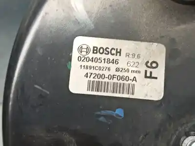 Автозапчастина б/у гальмівний серво для toyota verso (_r2_) 2.0 d-4d (aur20_) посилання на oem iam 472000f060  0204051846
