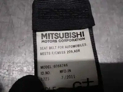 Автозапчасти б/у правый передний ремень безопасности за mitsubishi asx (ga0w) 1.8 di-d cat ссылки oem iam 7000d326xa  