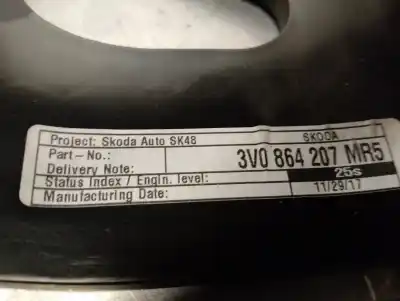 Автозапчасти б/у центральный подлокотник за skoda superb iii (3v3) 2.0 tdi ссылки oem iam 3v0864207mr5  