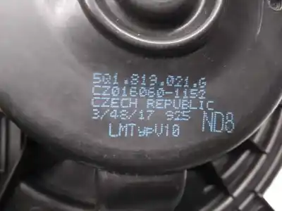 Second-hand car spare part heater blower motor for skoda superb iii (3v3) 2.0 tdi oem iam references 5q1819021g  cz0160601152