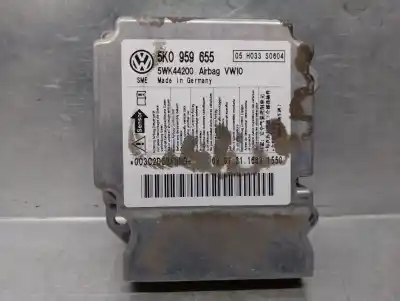 Second-hand car spare part airbag control unit for volkswagen golf vi (5k1) 2.0 tdi oem iam references 5k0959655