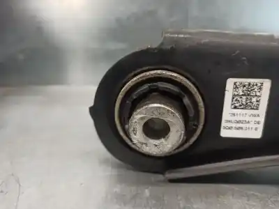 Peça sobressalente para automóvel em segunda mão braço de suspensão inferior traseiro esquerdo por skoda superb iii (3v3) 2.0 tdi referências oem iam 3q0505311e  