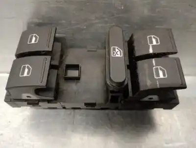 Second-hand car spare part left front power window switch for volkswagen golf vi (5k1) 2.0 tdi oem iam references 1k4959857b