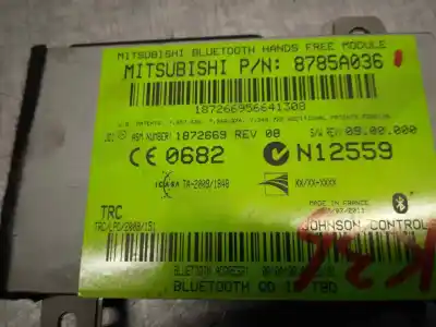 Автозапчасти б/у электронный модуль за mitsubishi asx (ga0w) 1.8 di-d cat ссылки oem iam 8785a036  