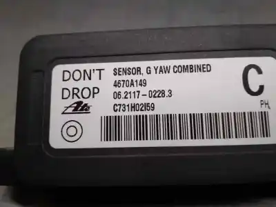 Автозапчастина б/у датчик для mitsubishi asx (ga0w) 1.8 di-d cat посилання на oem iam 4670a149  