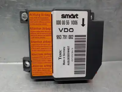 Peça sobressalente para automóvel em segunda mão centralina de airbag por smart micro compact car 0.6 referências oem iam 0000055v008