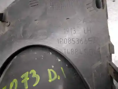 Автозапчастина б/у ліва решіта бампера для seat leon (1p1) 1.9 tdi посилання на oem iam 1p0853665a  