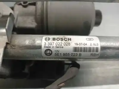 Автозапчастина б/у двигатель передніх склоочисників для skoda octavia combi (5e5) 1.5 16v tgi bivalent. gasolina / cng посилання на oem iam   