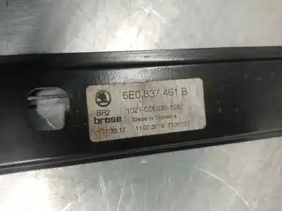 Автозапчасти б/у регулятор стекла переднего левого за skoda octavia combi (5e5) 1.5 16v tgi bivalent. gasolina / cng ссылки oem iam   