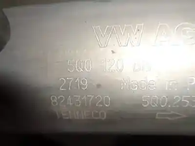 Автозапчасти б/у задняя выхлопная труба за skoda octavia combi (5e5) 1.5 16v tgi bivalent. gasolina / cng ссылки oem iam  5q0119m 5q0120bm