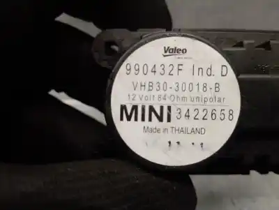 Автозапчастина б/у двигатель відкривання люків кондиціонація для mini r57 cabrio diesel cat посилання на oem iam 3422658  