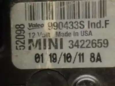Автозапчасти б/у мотор открывания люков кондиционера за mini r57 cabrio diesel cat ссылки oem iam 3422659  