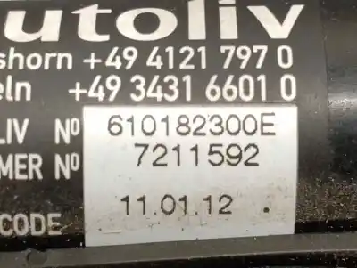 Автозапчастина б/у правий натяжач подушки безпеки для mini r57 cabrio diesel cat посилання на oem iam 7211592  