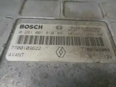 Pièce détachée automobile d'occasion module immobilisateur antidémarrage pour renault megane i berlina hatchback (ba0) 1.9 dti diesel cat 98 cv / 72 kw références oem iam 7700109622  0281001810